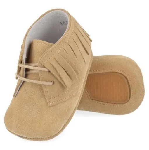 babyschoenen beige