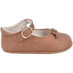 babyschoenen cognac