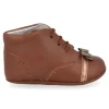 babyschoenen cognac
