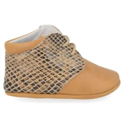 babyschoenen cognac