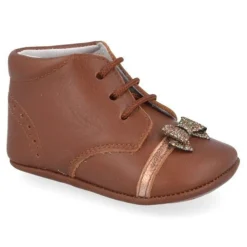 babyschoenen cognac