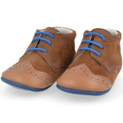 babyschoenen cognac