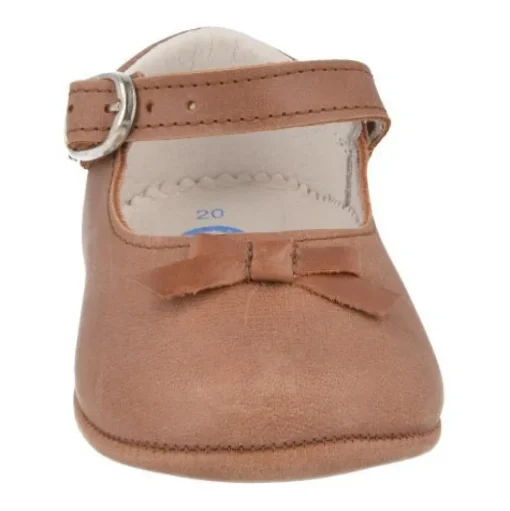 babyschoenen cognac