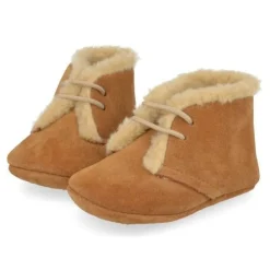 babyschoenen cognac