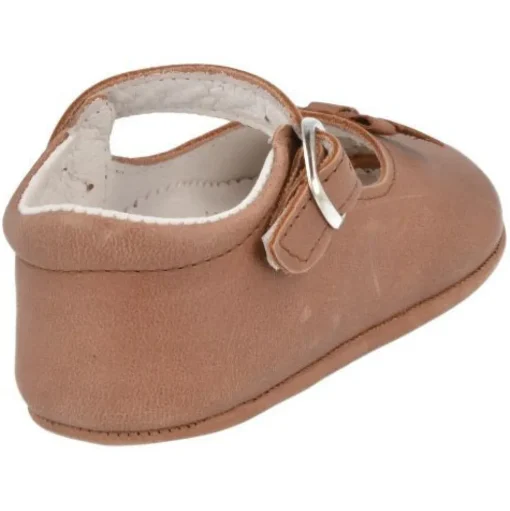 babyschoenen cognac