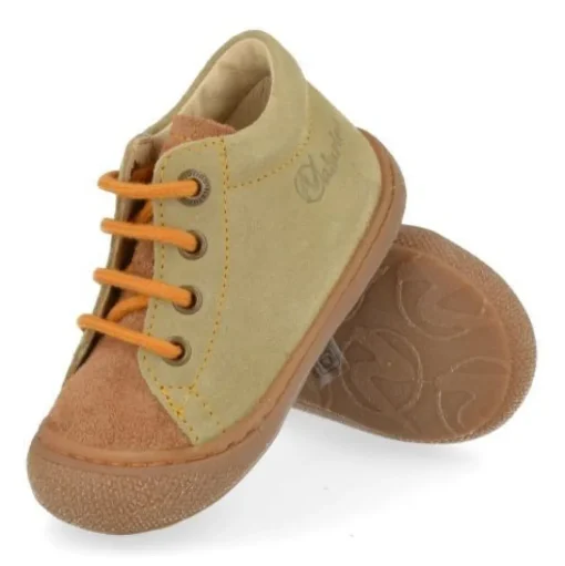 babyschoenen cognac