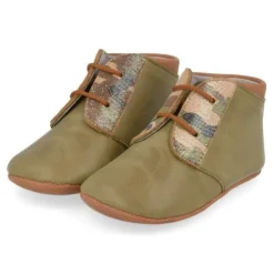 babyschoenen kaki