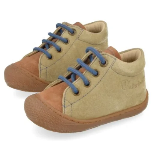 babyschoenen kaki