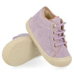 babyschoenen lila