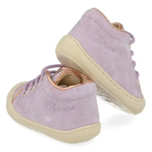 babyschoenen lila