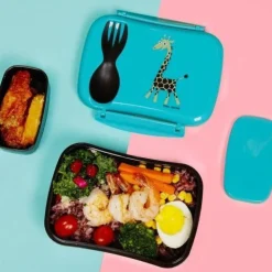 boterhamdoos lichtblauw