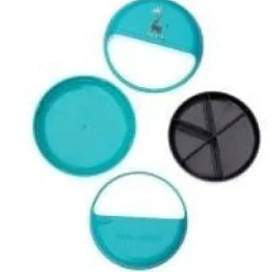 boterhamdoos lichtblauw