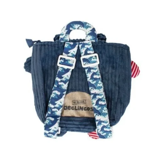 kleutertasje blauw