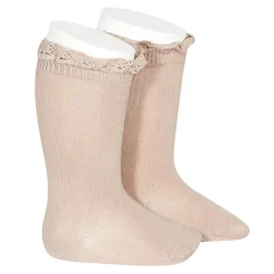 kniekousen roze