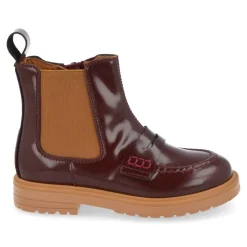 laarzen kort bordeaux