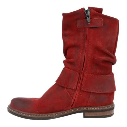 laarzen kort rood