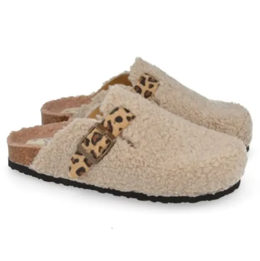 Pantoffels beige
