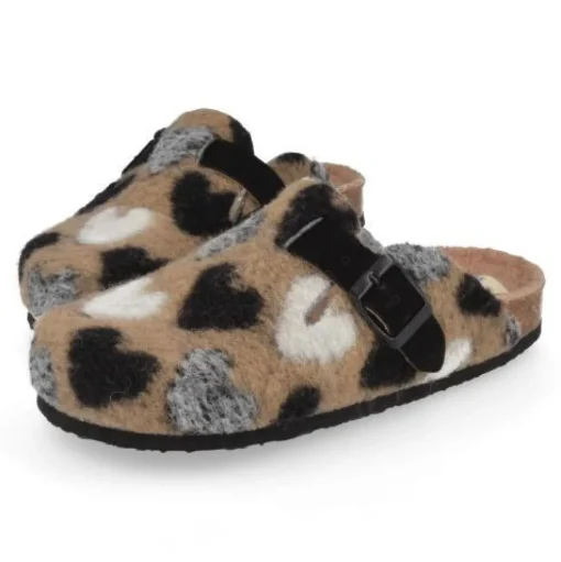 Pantoffels beige