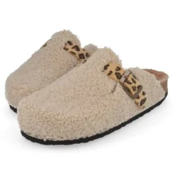 Pantoffels beige