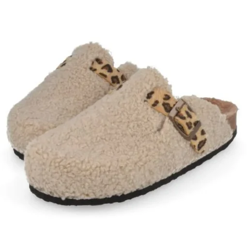 Pantoffels beige
