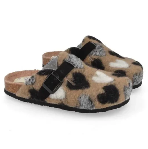 Pantoffels beige