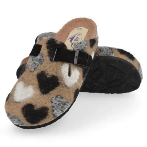Pantoffels beige