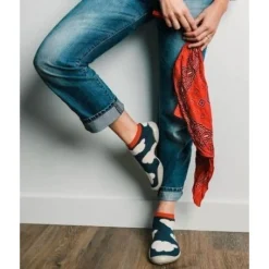 Pantoffels blauw
