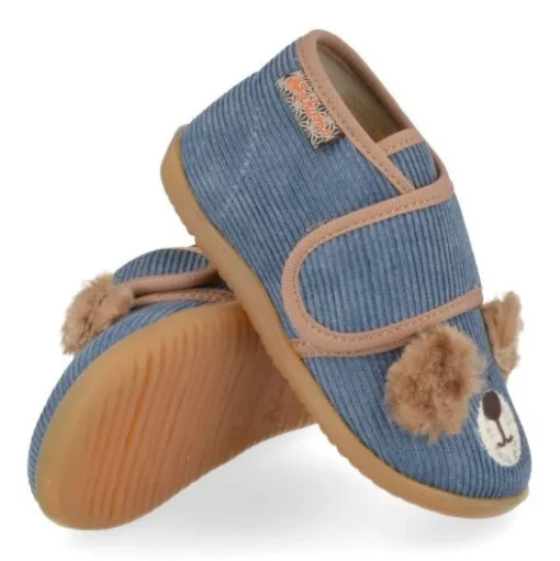 Pantoffels blauw