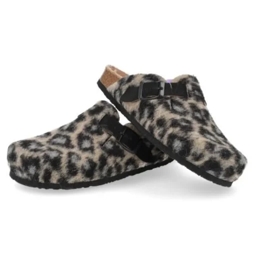 Pantoffels bruin