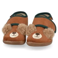 Pantoffels cognac