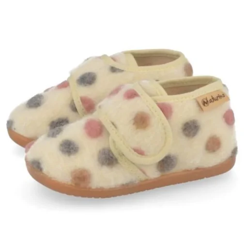 Pantoffels ecru