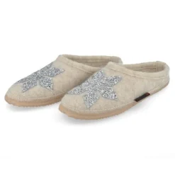 Pantoffels ecru