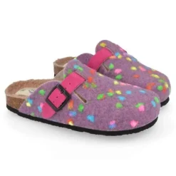 Pantoffels fuchia