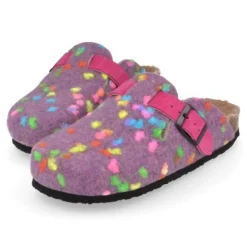 Pantoffels fuchia