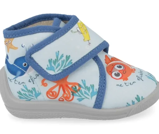 Pantoffels grijs