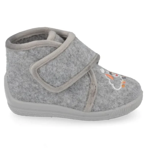 Pantoffels grijs