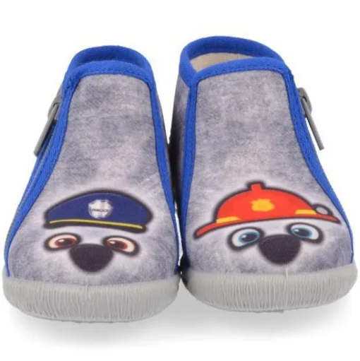 Pantoffels grijs