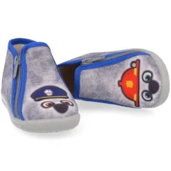 Pantoffels grijs