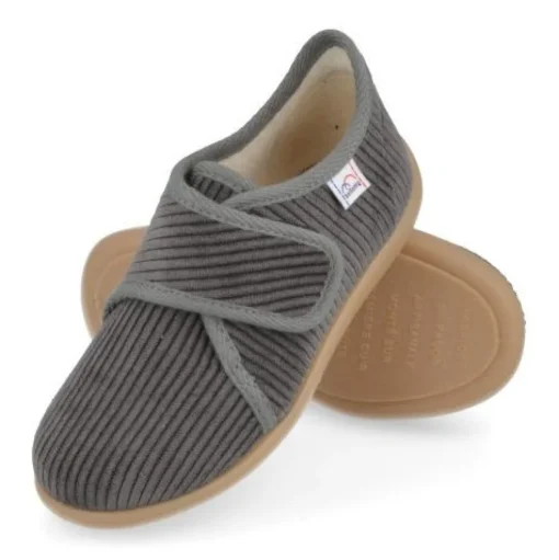 Pantoffels grijs