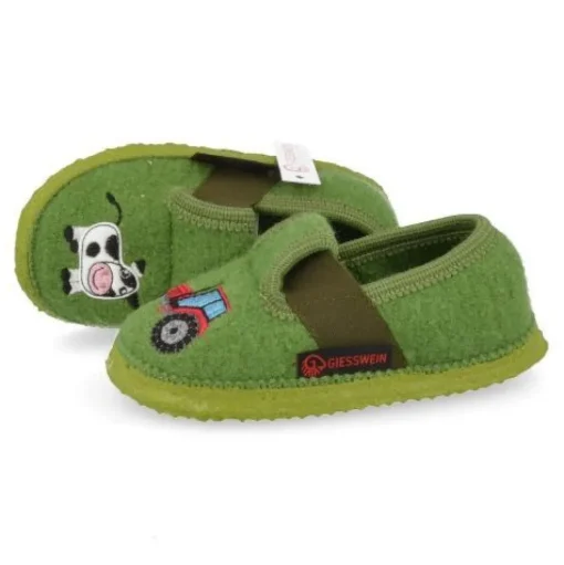 Pantoffels groen