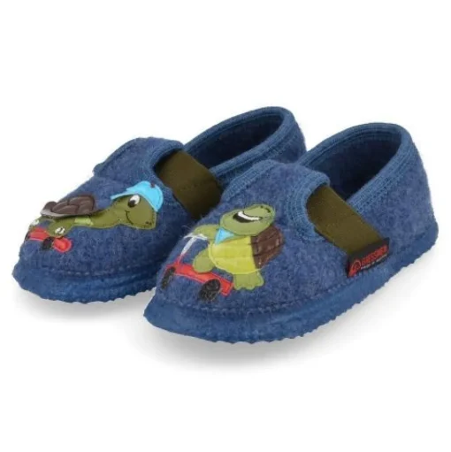 Pantoffels jeans bl