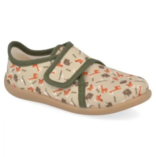 Pantoffels kaki