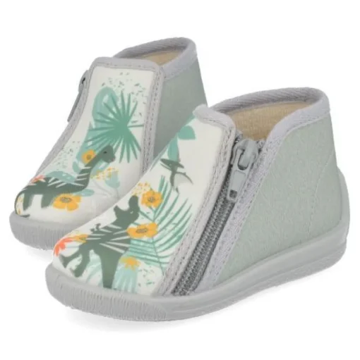 Pantoffels kaki