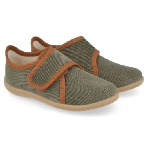Pantoffels kaki