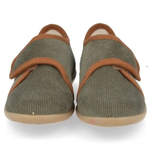 Pantoffels kaki