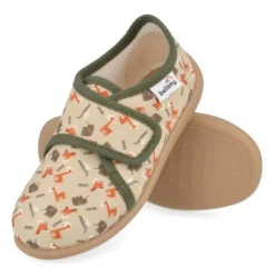 Pantoffels kaki