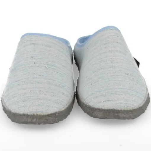 Pantoffels lichtblauw