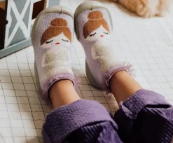 Pantoffels lila
