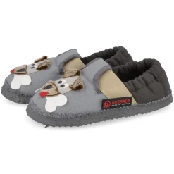 Pantoffels taupe