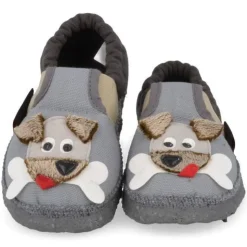 Pantoffels taupe